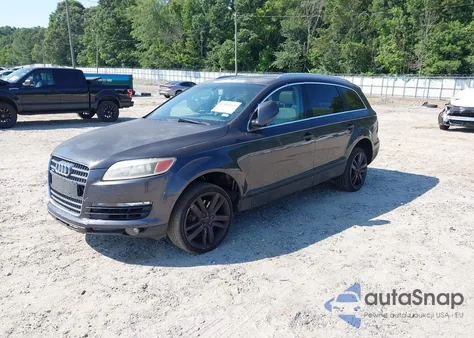 2007 Audi Q7 3.6 Premium из США, поврежденный, VIN WA1BY74L87D087528